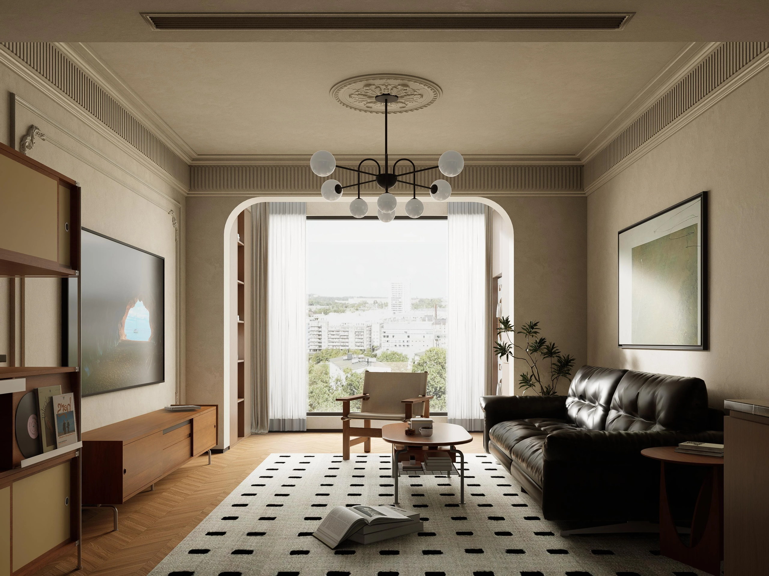 Still Apartment 客厅效果图
